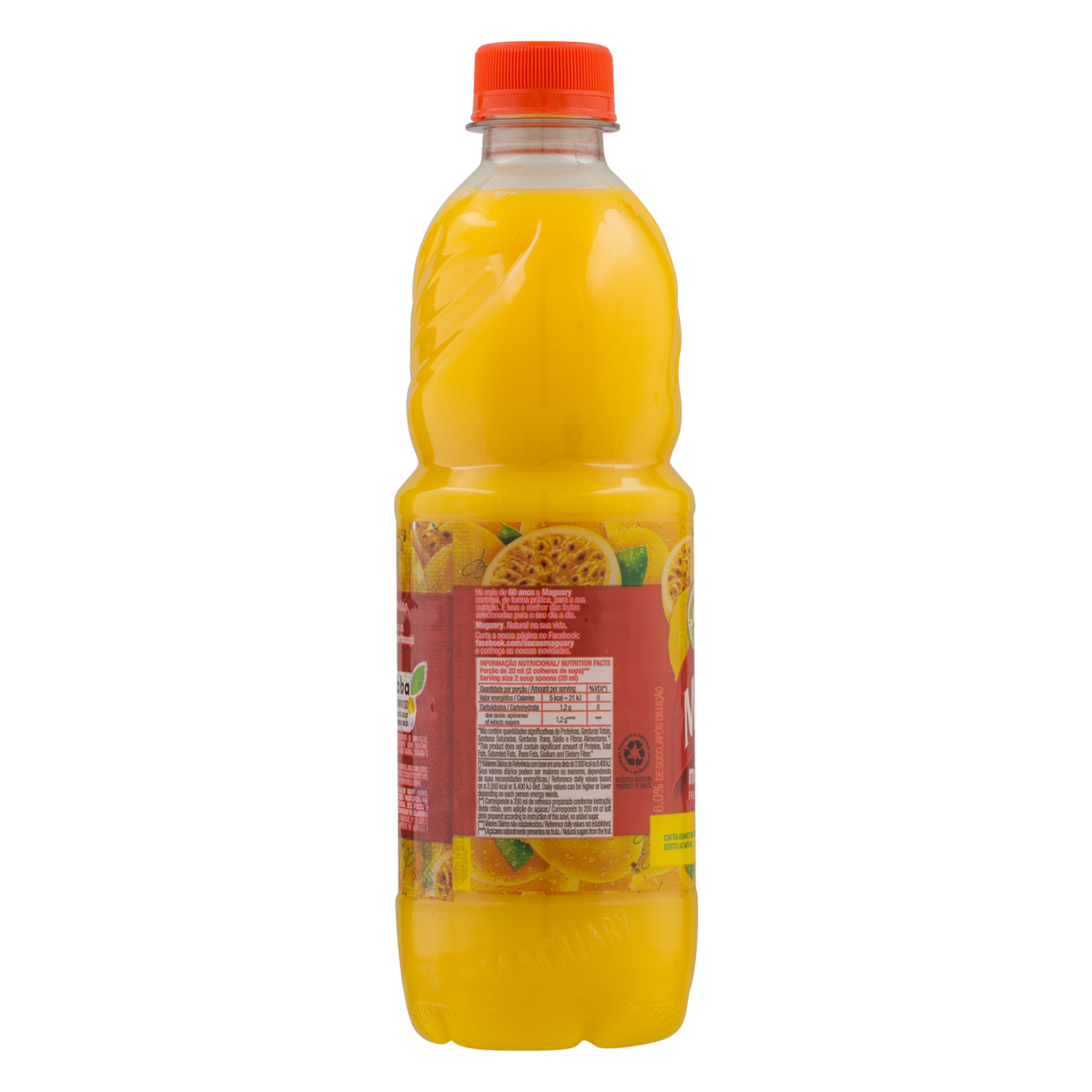Suco Concentrado Maracujá Maguary Garrafa 500ml