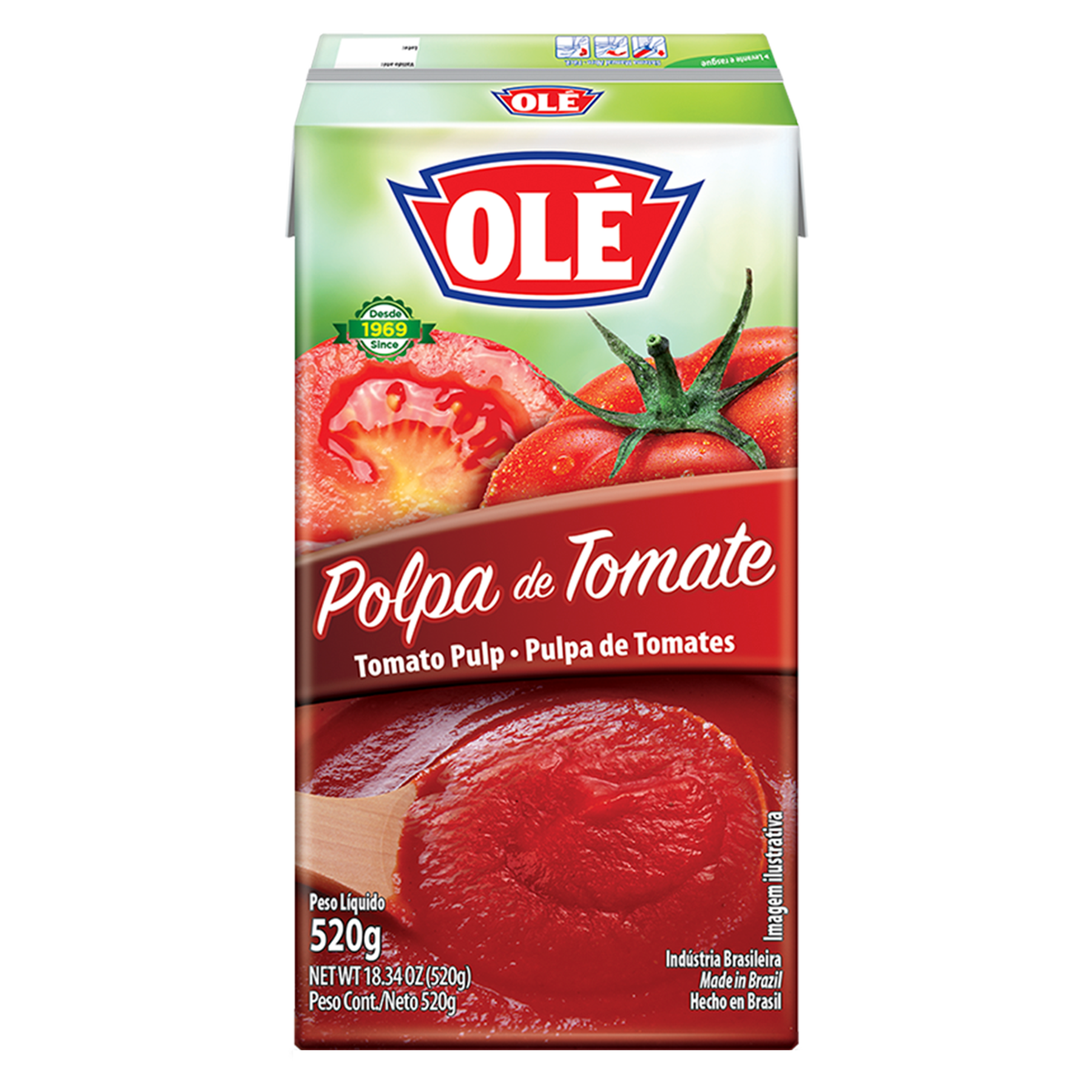 Polpa Tomate Ole 520g