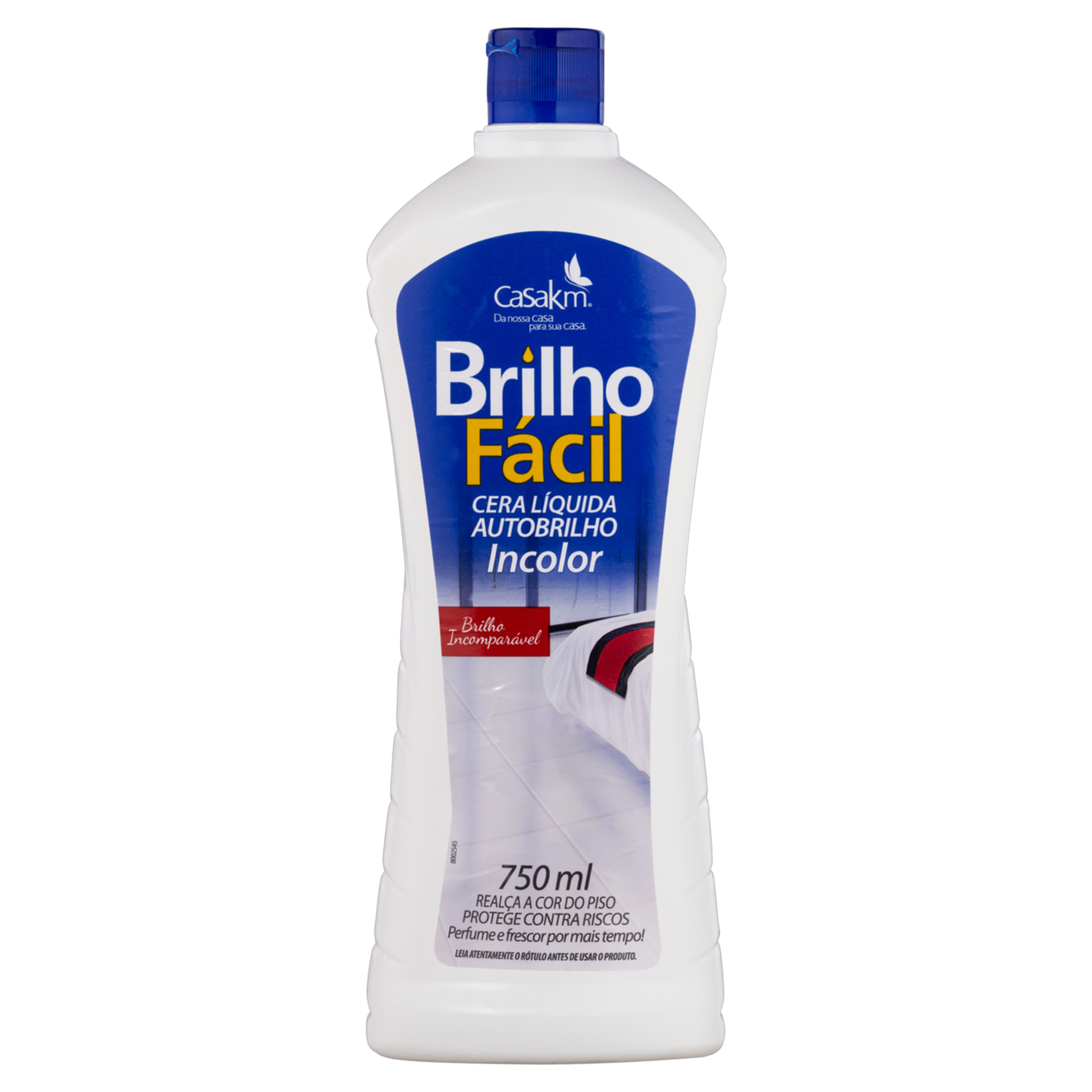 Cera L&iacute;quida Autobrilho Incolor Brilho F&aacute;cil Frasco 750ml