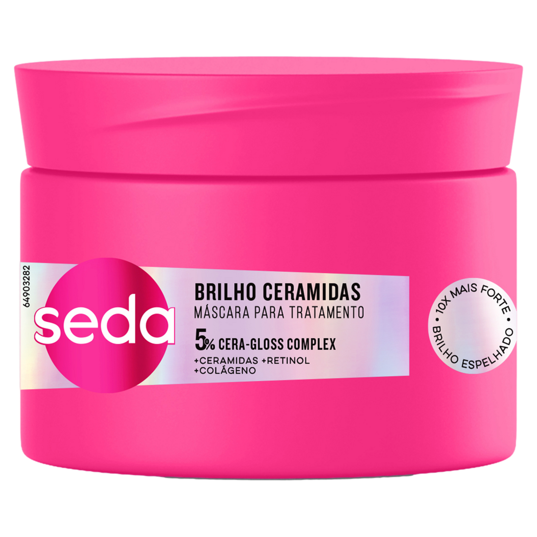 Máscara de Tratamento Brilho Ceramidas Seda Pote 300g