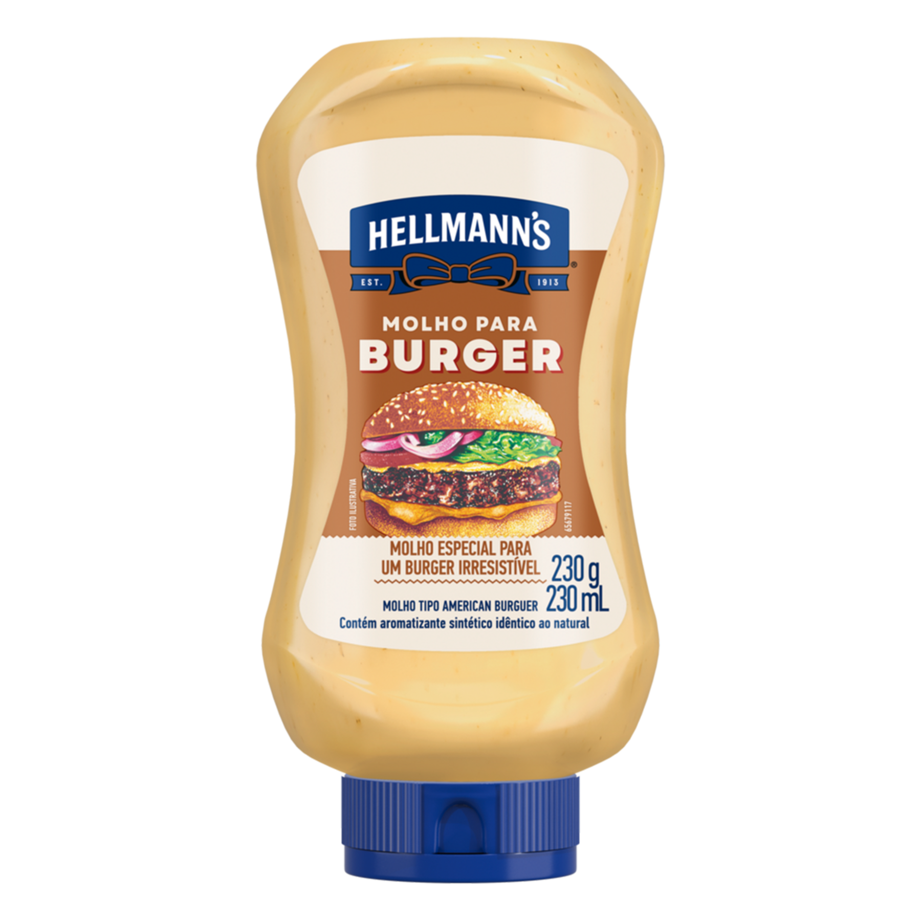 Molho American Burger Hellmann's Squeeze 230g