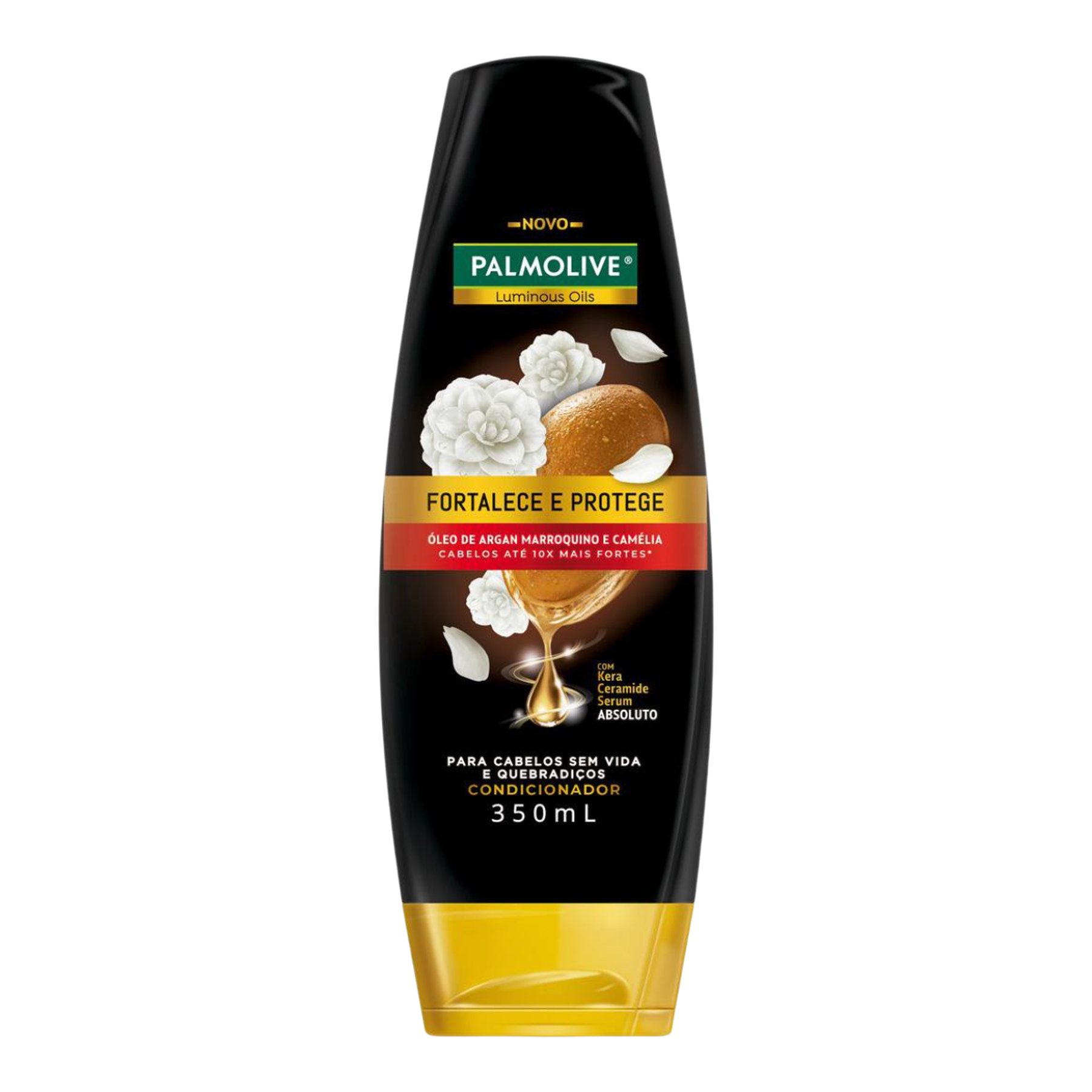 Condicionador Palmolive Luminous Oils Fortalece e Protege Frasco 350ml