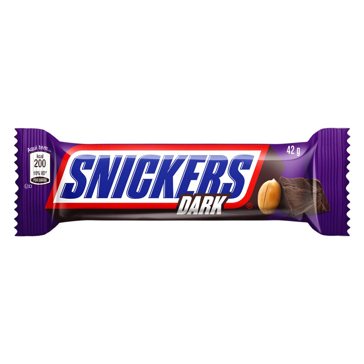 Chocolate Dark Snickers Pacote 42g
