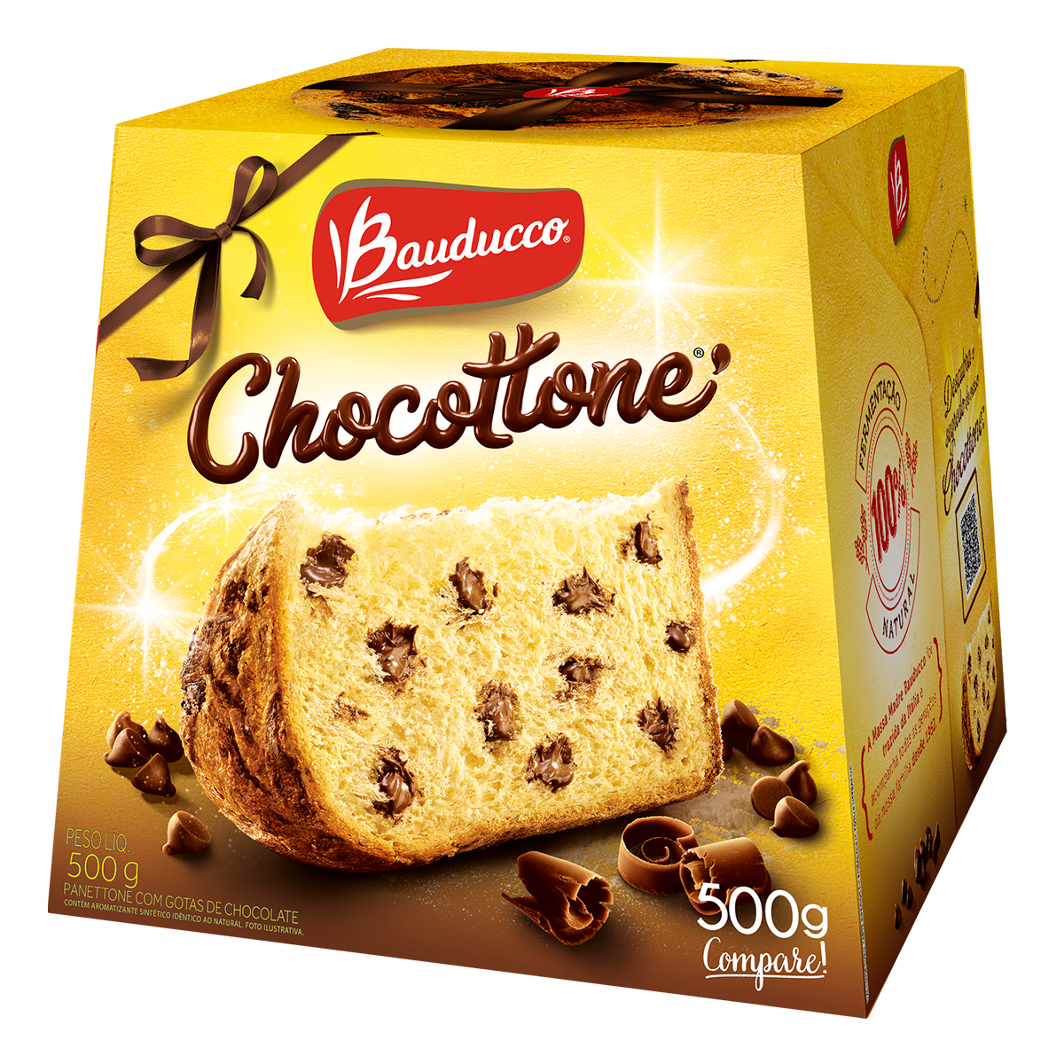 Chocottone Bauducco com Gotas de Chocolate 500g