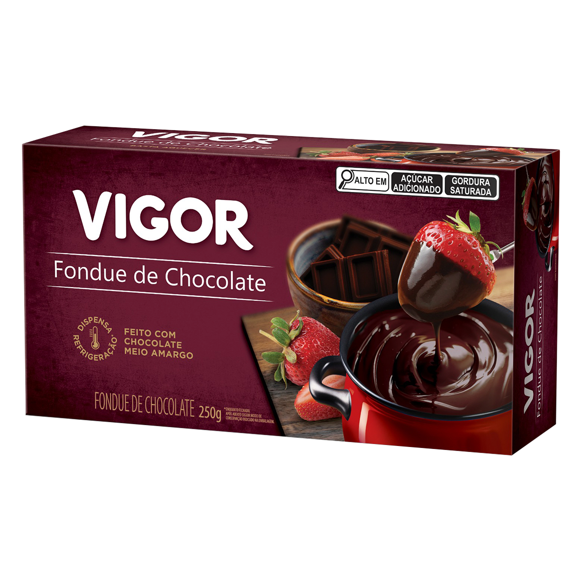 Fondue de Chocolate Vigor Caixa 250g