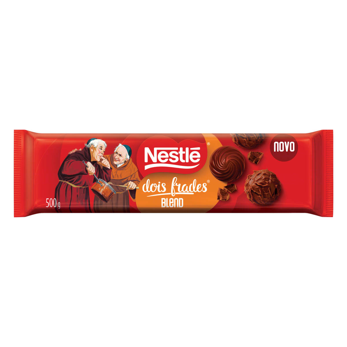 Chocolate ao Leite Blend Nestlé Dois Frades Pacote 500g