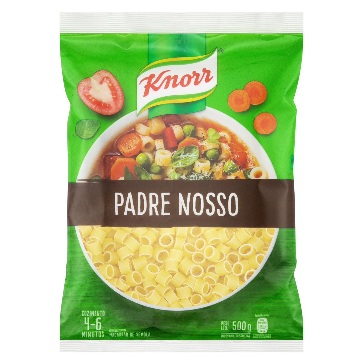 Macarrão de Sêmola Pai Nosso Knorr Pacote 500g