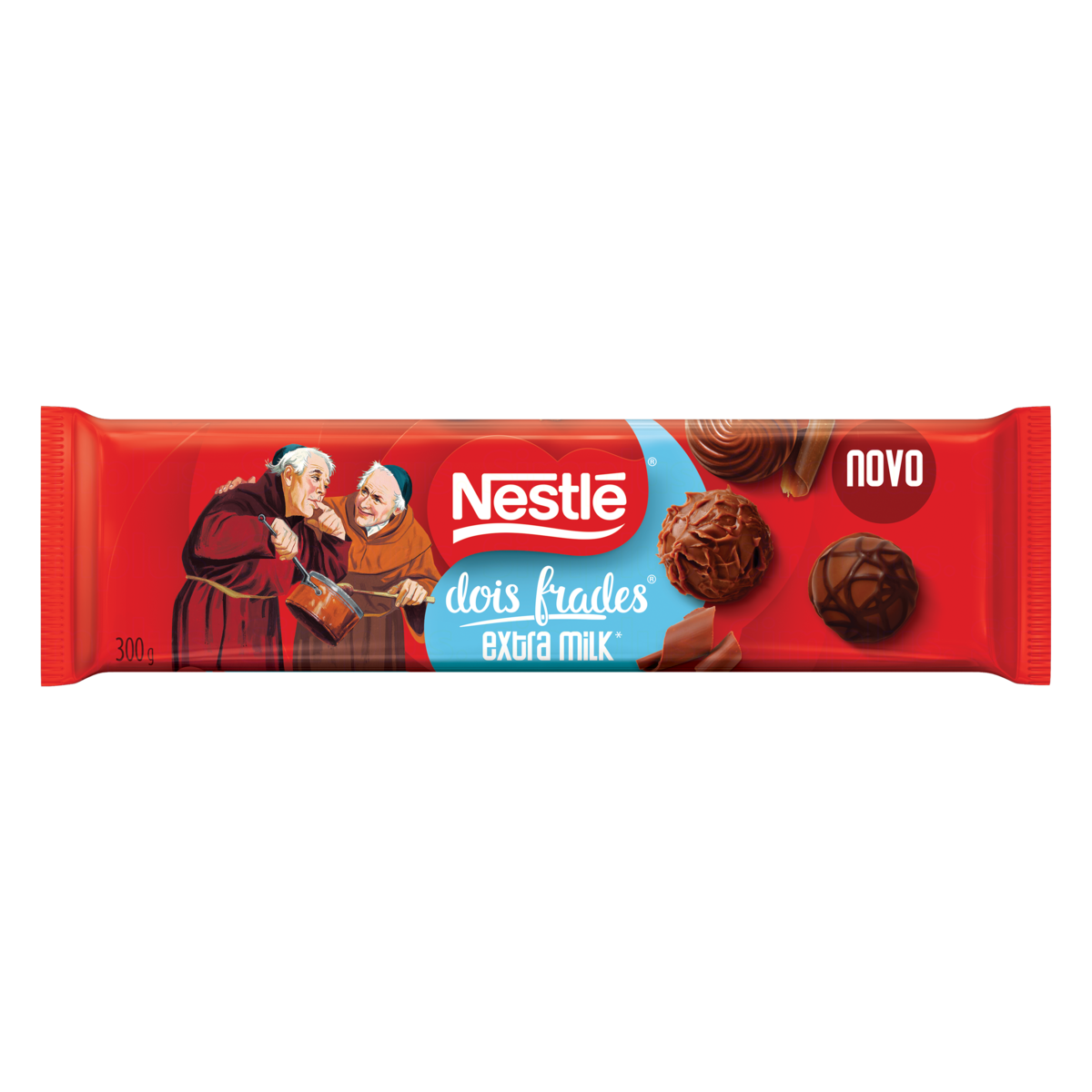 Chocolate ao Leite Nestlé Dois Frades Pacote 300g