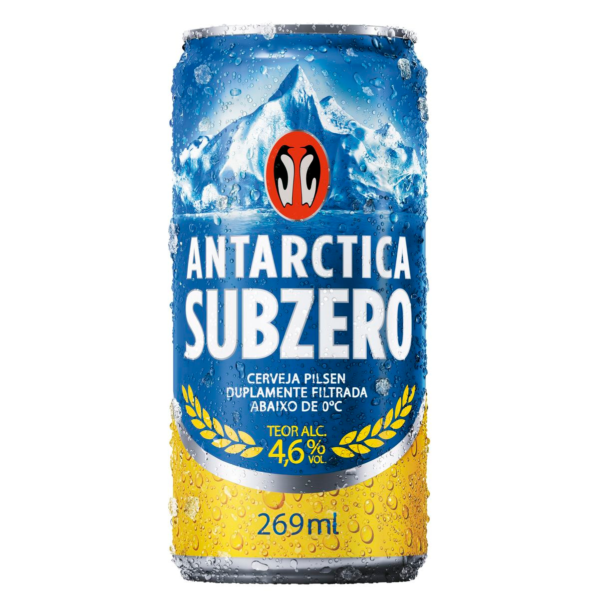 Cerveja Antarctica Sub Zero Tem Alcool